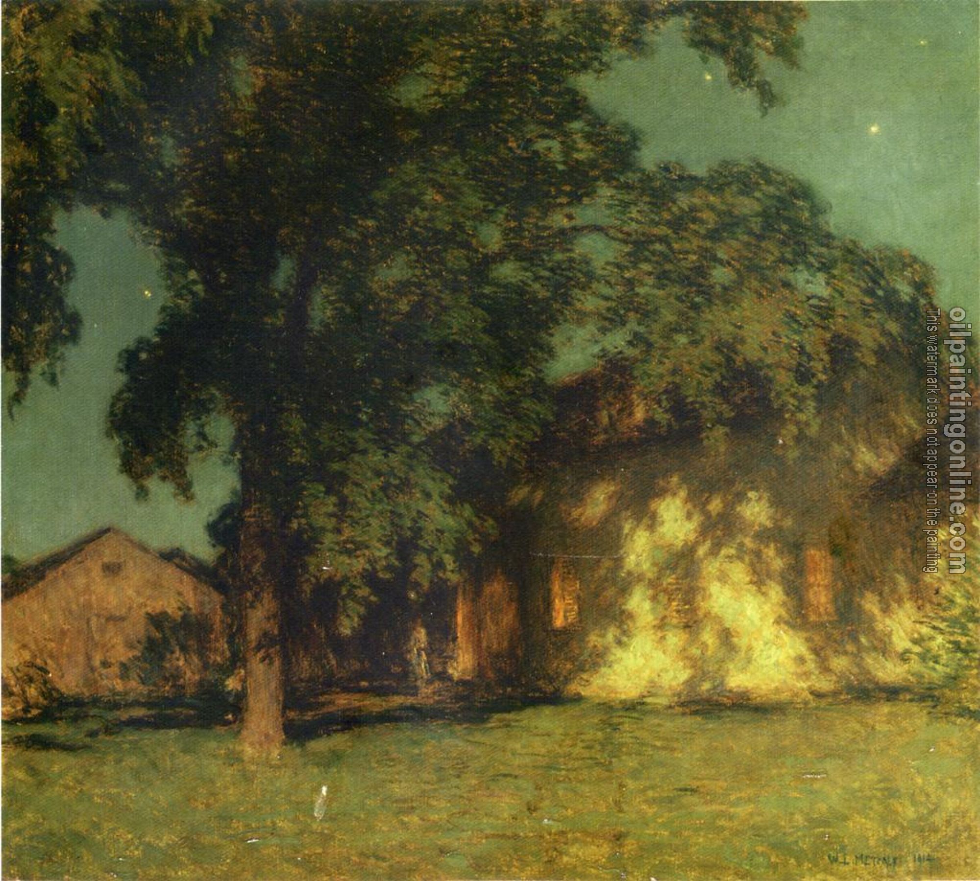 Willard Leroy Metcalf - Summer Night